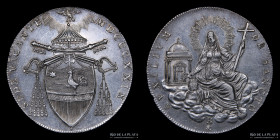 Papal States. Sede Vacante. 1 Scudo 1829 B. KM1303