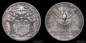 Papal States. Sede Vacante. 10 Lire 1939. KM21