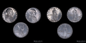 Papal States. Pius XII. 50 Lire (lot x3) KM54
