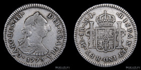 Lima. Carlos III. 1 Real 1773 MJ. KM75