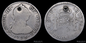 Guatemala. Carlos III. 2 Reales 1773 G RM. KM34