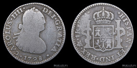 Mexico. Carlos IV. 1 Real 1798 FM. KM 81