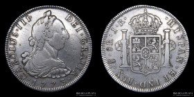 Potosi. Carlos III. 8 Reales 1773 JR. CJ 63.1