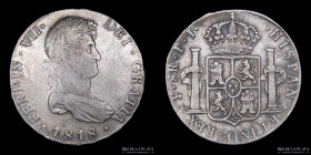 Potosi. Fernando VII. 8 Reales 1818 PJ CJ 86.8