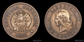 Argentina. 1 Centavo 1888. CJ 43