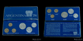 Argentina. Blister Mundial´78. 6 piezas 1977. CJ BL18.1