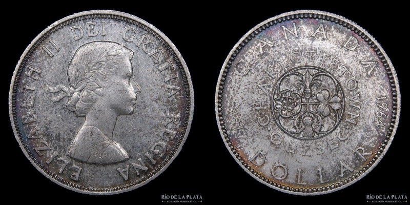 Canada. 1 Dollar 1964. AG.800; 36.0mm; 23.46g. KM58 (VF+)
Estimate: USD 20-40