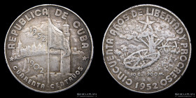 Cuba. 40 Centavos 1952. KM25