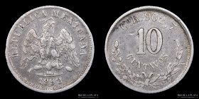 Mexico. 10 Centavos 1892 Go R. KM403.5