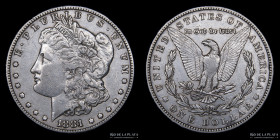 USA. 1 Dollar 1881 S. Morgan. KM110