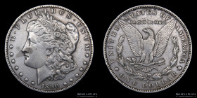 USA. 1 Dollar 1890 O. Morgan. KM110