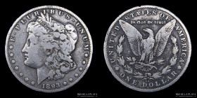 USA. 1 Dollar 1893 CC. Morgan. KM111