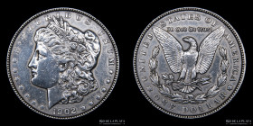 USA. 1 Dollar 1902. Morgan. KM110