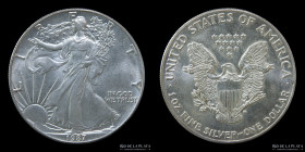 USA. 1 Dollar 1987. Silver Eagle. KM273