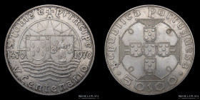 Santo Tome y Principe. 50 Escudos 1970. KM21