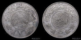 Arabia Saudita. Abd al-Aziz. 1 Riyal 1948 (AH1367). KM18