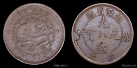 China. Hu Han. 10 Cash 1902-06. Y112.13