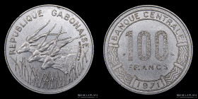 Gabon. CFA Franc. 100 Francs 1971. KM12