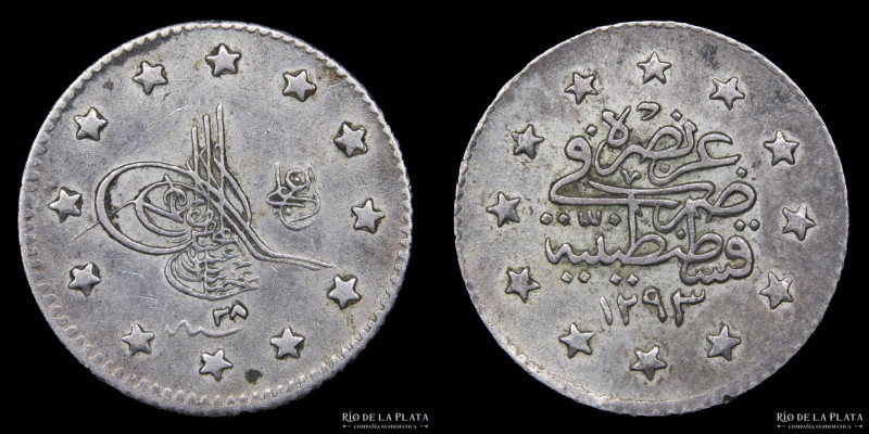 Imperio Otomano. Abdul Hamid II (1876 - 1908). 1 Kurush "el-Ghazi" . Derecho de ...
