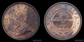 Sudafrica (S.A.R.) 1 Penny 1898. KM2