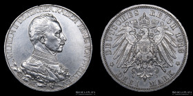 Prussia. Wilhem II. 3 Mark 1913 A. KM535