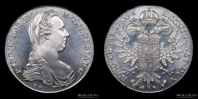 Austria. Maria Theresa. 1 Thaler 1780 SF. Restrike. KM T1
