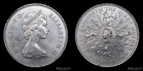 Gran Bretaña. Elizabeth II. 25 New Pence 1980. KM921