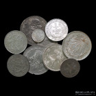 America Latina. Lote x10. Plata. A clasificar