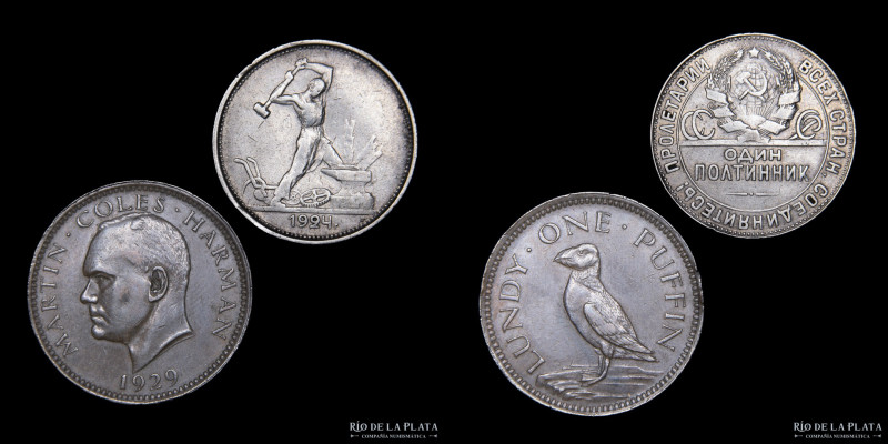 Lotex2. Lundy (1 Puffin 1929) y Rusia (1 Poltinnik 1924). A clasificar.
Estimat...