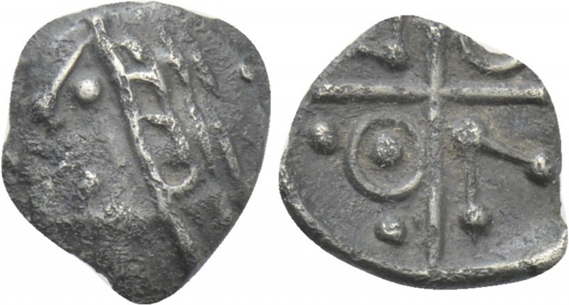 WESTERN EUROPE. Southern Gaul. Volcae-Arecomici (Circa 2nd century BC). Obol. 
...