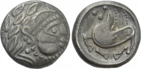 EASTERN EUROPE. Imitations of Philip II of Macedon (2nd century BC). "Tetradrachm." Mint in the northern Carpathian region. "Schnabelpferd" type.