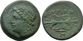 LUCANIA. Thourioi. Ae (Circa 280-213 BC).