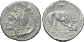 LUCANIA. Velia. Nomos (Circa 300-280 BC).