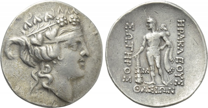 THRACE. Thasos. Tetradrachm (After 146 BC). 

Obv: Wreathed head of Dionysos r...