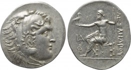 KINGS OF MACEDON. Alexander III 'the Great' (336-323 BC). Tetradrachm. Phaselis. Dated CY 11 (208/7 BC).