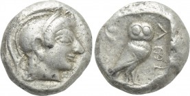 ATTICA. Athens. Tetradrachm (Circa 515-500/490 BC).