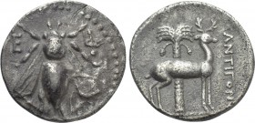 IONIA. Ephesos. Drachm (Circa 202-150 BC). Antigon-, magistrate.
