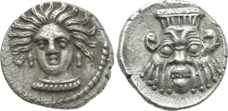 CILICIA. Uncertain. Obol (4th century BC).

Obv: Head of female (Arethusa?) fa...
