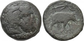 SELEUKID KINGDOM. Seleukos I Nikator (312-281 BC). Ae. Uncertain mint (Baktra?).