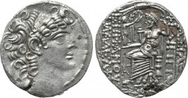SELEUCIS & PIERIA. Antioch (47/6-14/3 BC). Tetradrachm. Posthumous Philip I Philadelphos type. Uncertain year of the Caesarean Era (9 or 19 [41/0 or 3...