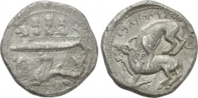 PHOENICIA. Byblos (Gebal). Aynel (Enylos) (Circa 340-after 332 BC). Shekel.