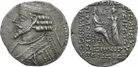 KINGS OF PARTHIA. Phraatakes (Circa 2 BC-4 AD). Tetradrachm. Seleukeia on the Tigris. Dated Hyperberetaios SE 310 (September 2 BC).