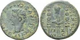 SPAIN. Italica. Germanicus (Caesar, 15 BC-19 AD). Ae Semis.