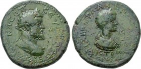 MOESIA INFERIOR. Istrus. Septimius Severus with Caracalla (193-211). Ae Pentassarion.
