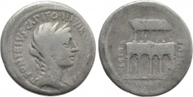 P. FONTEIUS P.F. CAPITO (55 BC). Denarius. Rome.