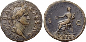 GALBA (68-69). As. Rome.