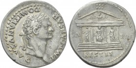 DOMITIAN (81-96). Cistophorus. Ephesus (or Rome for circulation in Asia Minor).