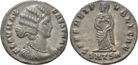 FAUSTA (Augusta, 324-326). Follis. Thessalonica.
