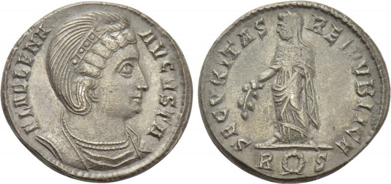 HELENA (Augusta, 324-328/30). Follis. Rome. 

Obv: FL HELENA AVGVSTA. 
Diadem...