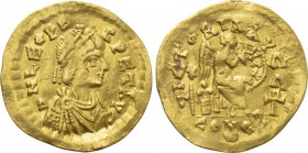 LEO I (457-474). GOLD Semissis. Constantinople.